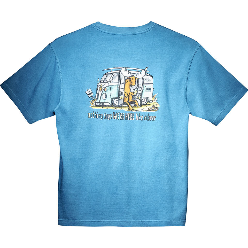 Nothing Says T-Shirt - Large Back Print - Alaskan Blue