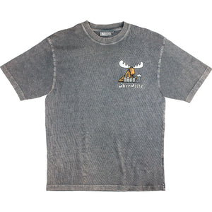 Five A Day T-Shirt - Small Chest Print - Charcoal