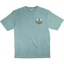 Hoof Dares T-Shirt - Small Chest Print - Aqua