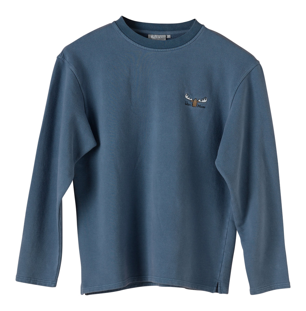Crew Neck Fleece Sweater