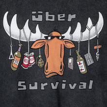 Uber Survival T-Shirt - Large Back Print - Graphite