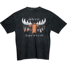 Uber Survival T-Shirt - Large Back Print - Graphite