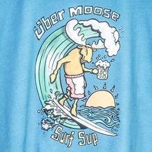 Surf Sup T-Shirt - Large Back Print - Alaskan Blue