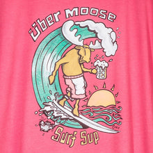 Surf Sup T-Shirt - Large Back Print - Pink