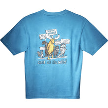Call Of the Wild T-Shirt - Large Back Print - Alaskan Blue