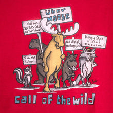 Call Of the Wild T-Shirt - Large Back Print - Red
