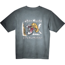 Going Downhill Fast T-Shirt - Large Back Print - Grey