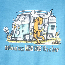 Nothing Says T-Shirt - Large Back Print - Alaskan Blue