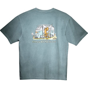 Nothing Says T-Shirt - Large Back Print - Turquoise