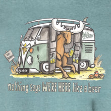 Nothing Says T-Shirt - Large Back Print - Stone Blue