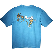 Make Tracks T-Shirt - Large Back Print - Alaskan Blue