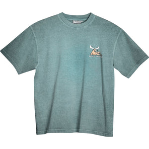 Mating Season T-Shirt - Small Chest Print - Stone Blue