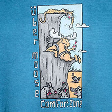 Comfort Zone T-Shirt - Large Back Print - Alaskan Blue