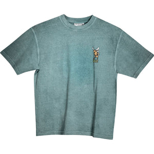 Don't Just Sit There T-Shirt - Small Chest Print - Stone Blue