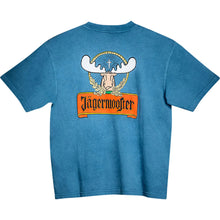Jagermooster T-Shirt - Large Back Print - Alaskan Blue