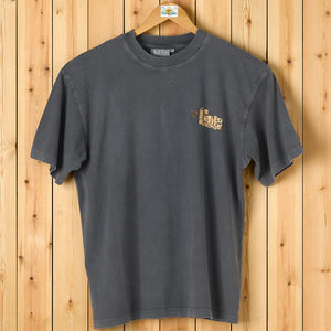Abseil T-Shirt - Small Chest Print - Charcoal