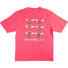 Happy Moose T-Shirt - Large Back Print - Pink