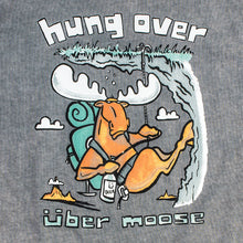 Hungover T-Shirt - Large Back Print - Charcoal