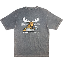 Five A Day T-Shirt - Large Back Print - Charcoal