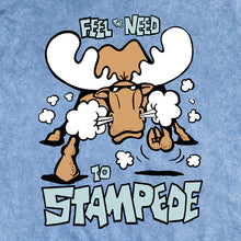 Stampede T-Shirt - Large Back Print - Denim