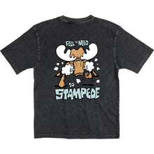 Stampede T-Shirt - Large Back Print - Graphite